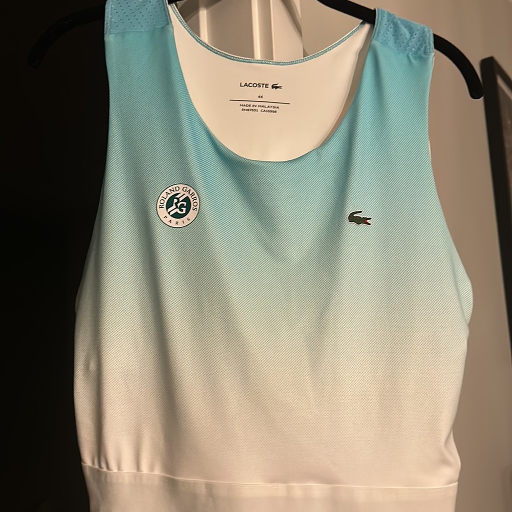 Lacoste Roland Garros Paris Tennis Dress - Picture 2 of 7